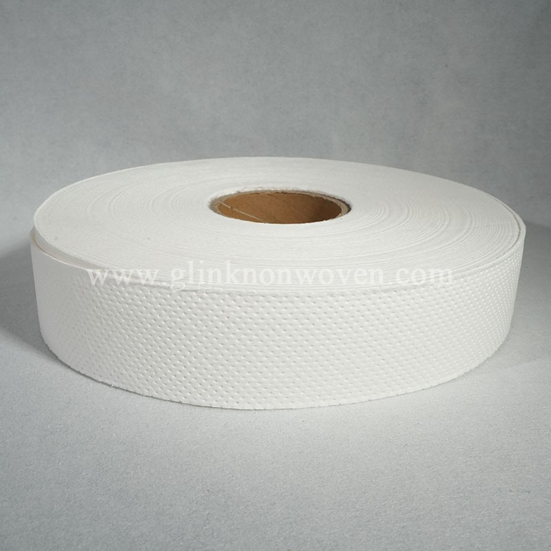 Wood pulp absorbent paper