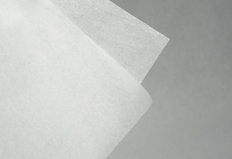 carrier tissue for upper and lower core